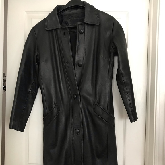 Authentic Leather trench - Picture 2 of 8